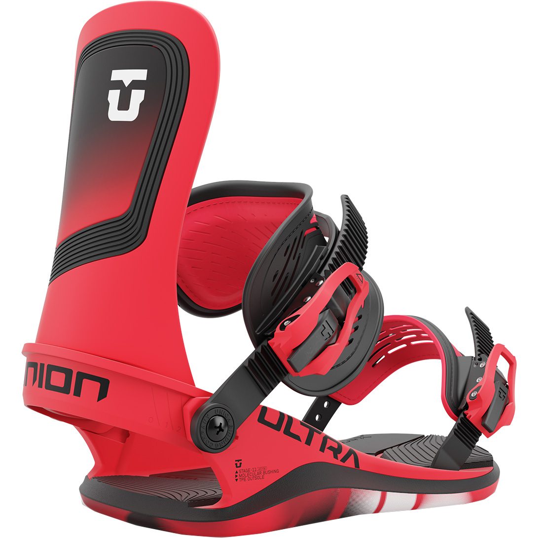 Union Ultra 24/25 Snowboardbindung Herren rot