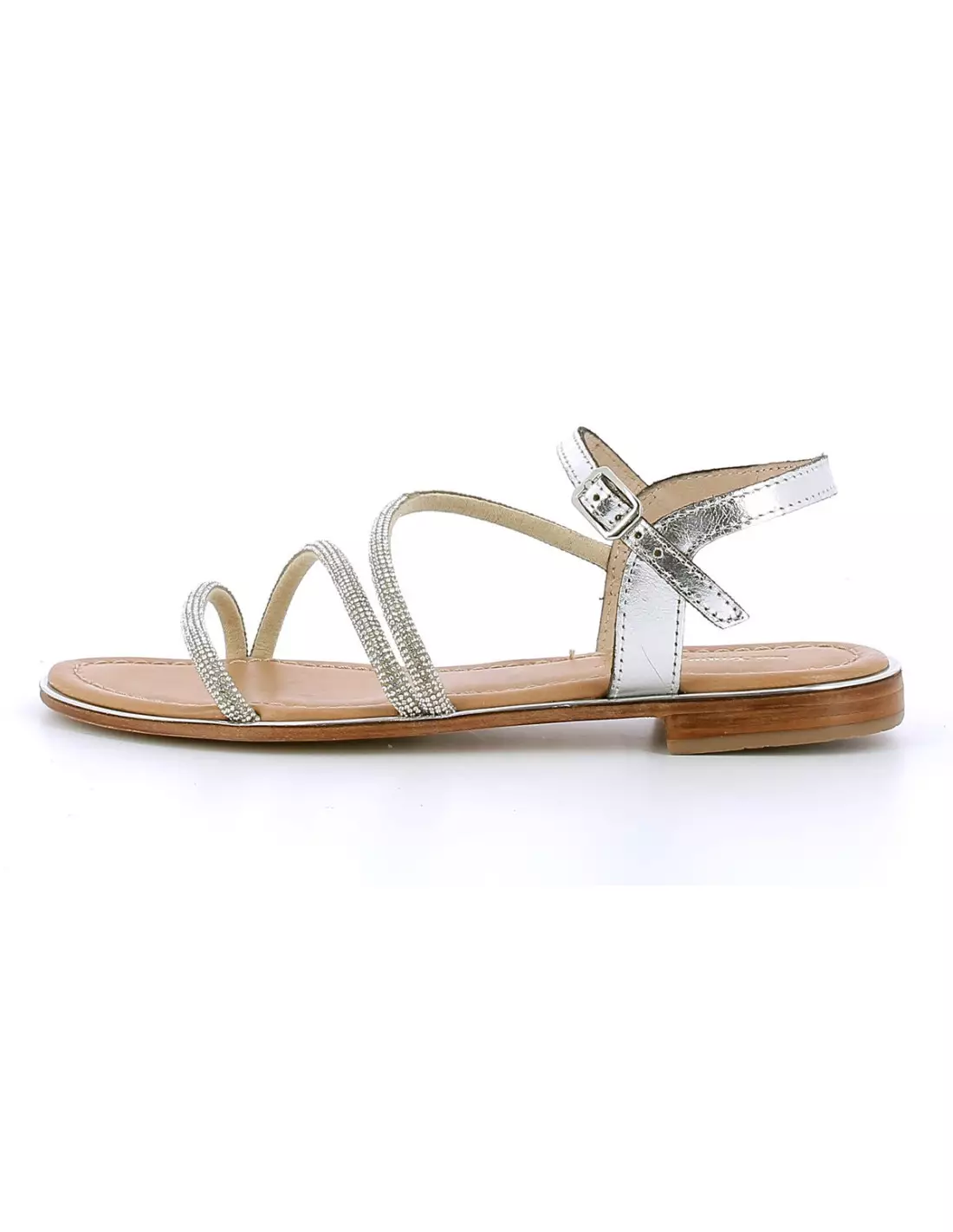 LES TROPEZIENNES HOCTAVY - Sandales & nu-pieds ARGENT