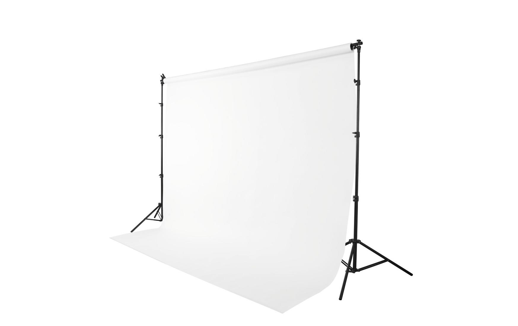 Hintergrundsystem für Studio und unterwegs, 158-295 cm<br>Foto-Hintergrundsystem für Studio und unterwegs, 158-295 cm, ausziehbar