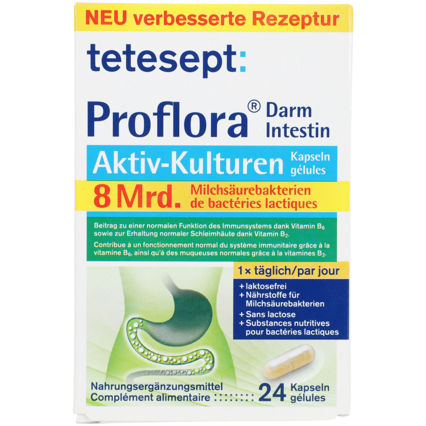 Tetesept Proflora Darm-Aktiv 24 Kapseln