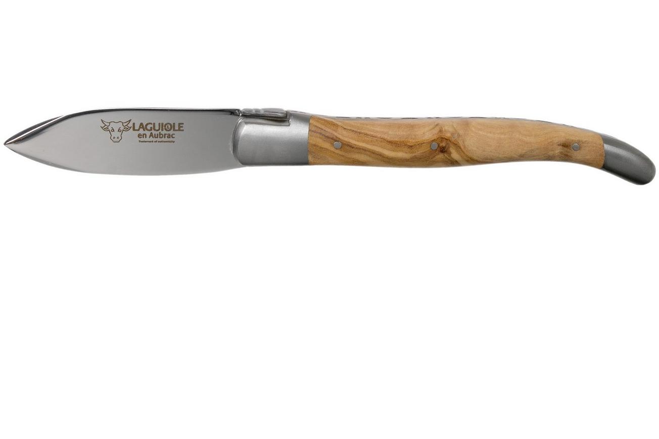 Laguiole en Aubrac Oyster C2I99OLIH oestermes olijfhout