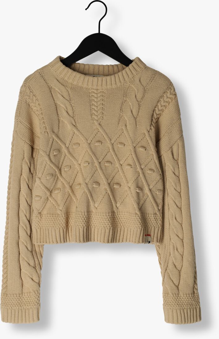 LOOXS 10sixteen beige looxs 10sixteen trui 2331-5321