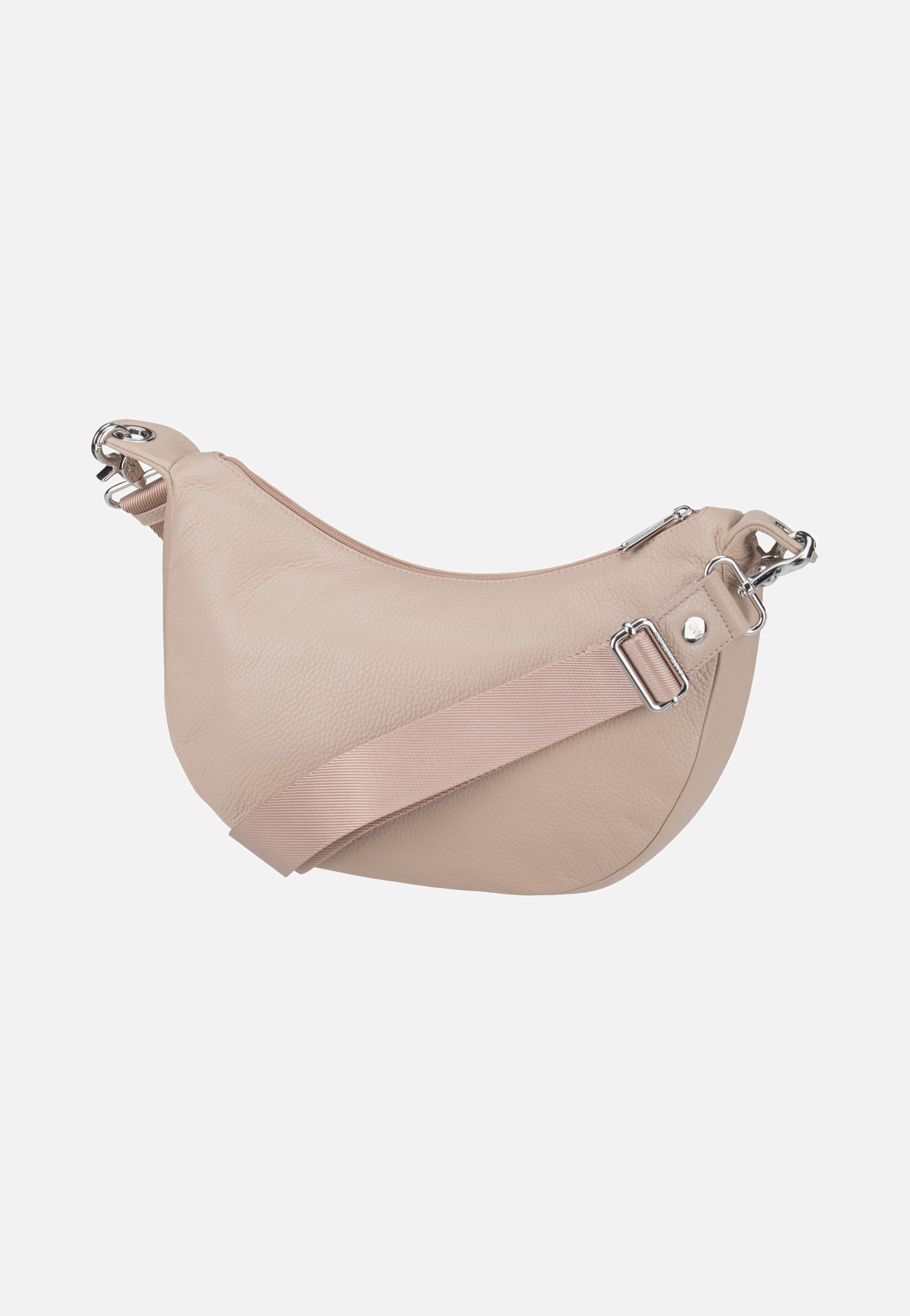 Mellow Leather Hobo FZT03 Warm Taupe - Hobo Bag
