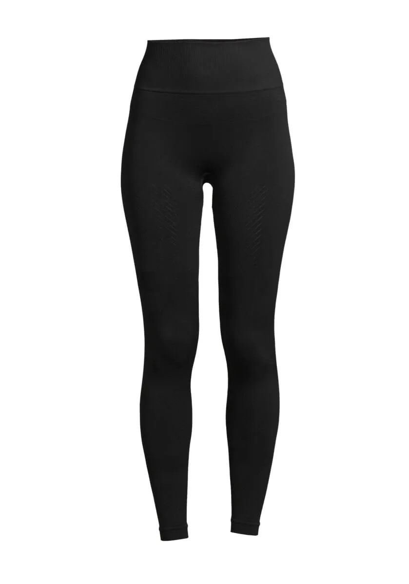 Casall Women's Essential Block Seamless High Waist Tights Black