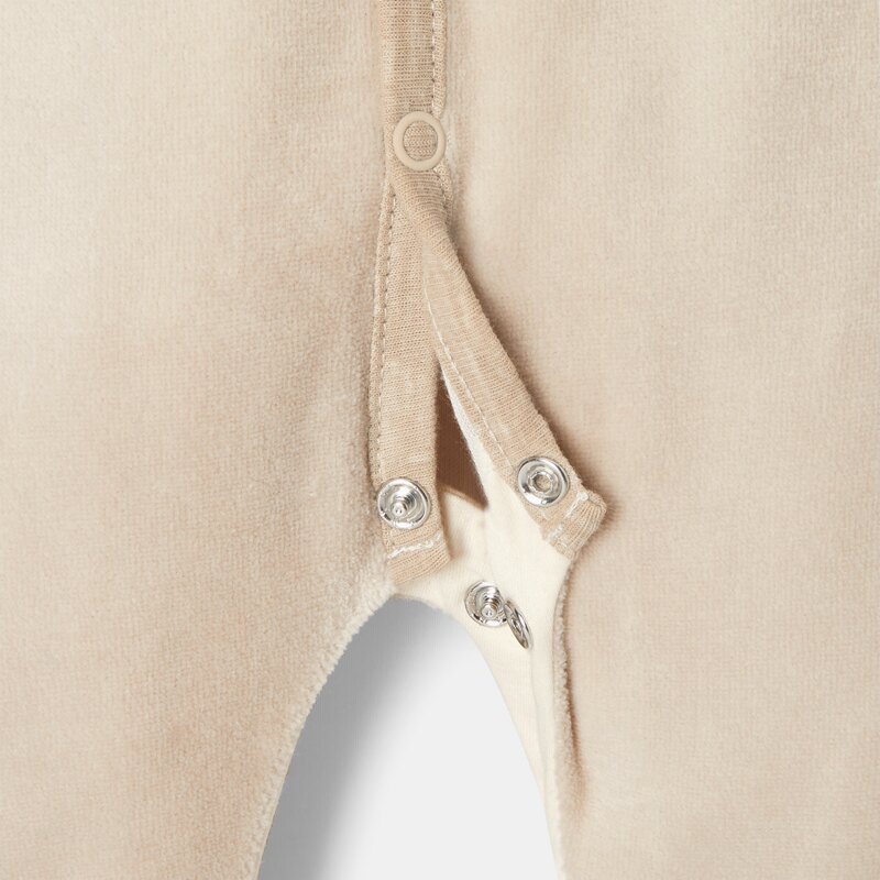Dors-bien en velours beige naissance Absorba Beige