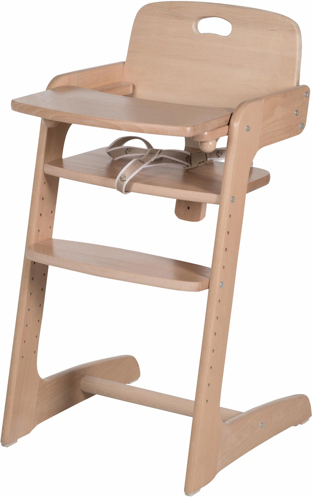 roba® Hochstuhl »Treppenhochstuhl, Kid Up, natur« () aus Holz