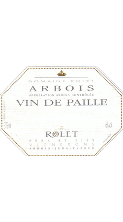 Domaine Rolet Vin de Paille 2006 Arbois Blanc d'Or
