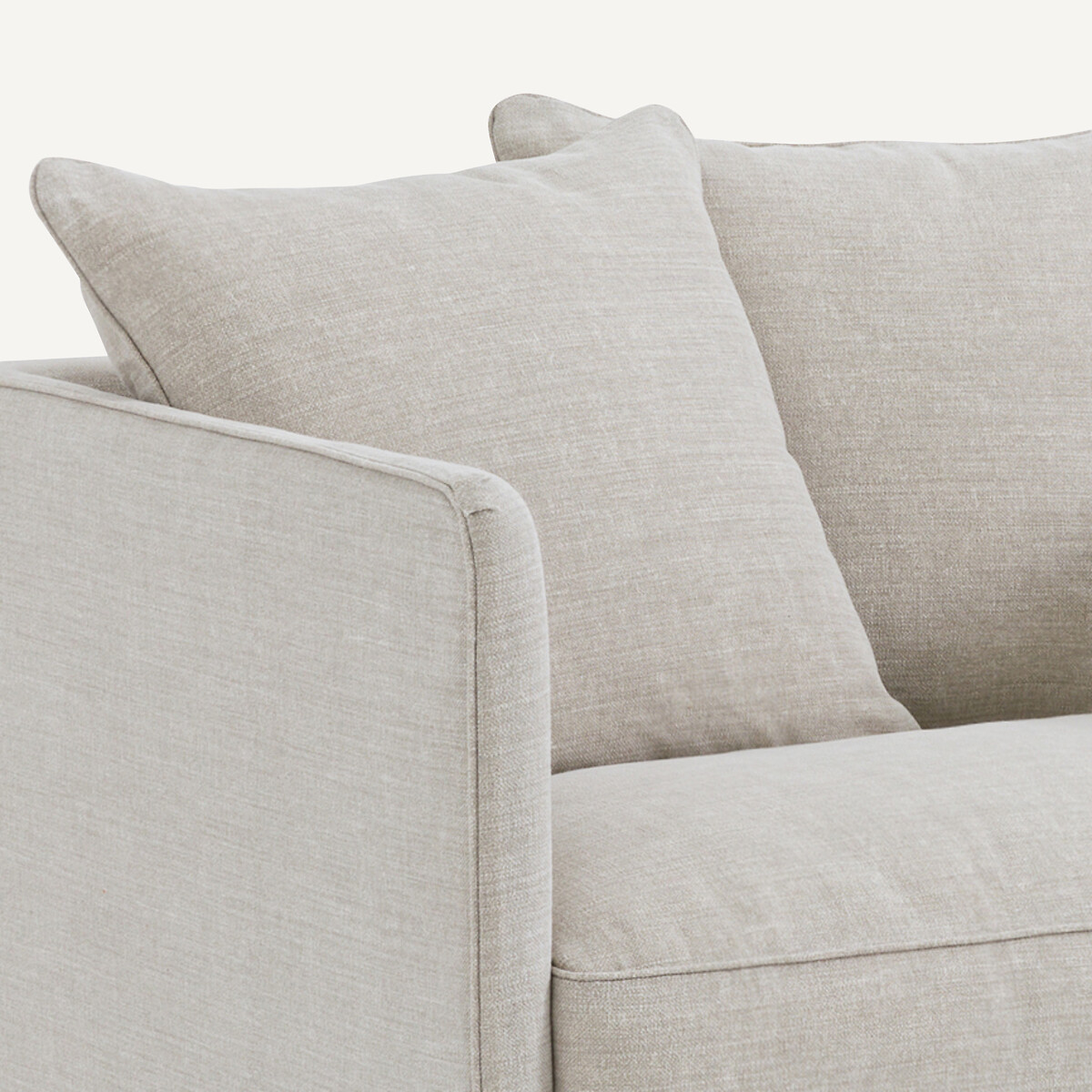 AM.PM<br>Poltrona de algodão/linho, Lazare