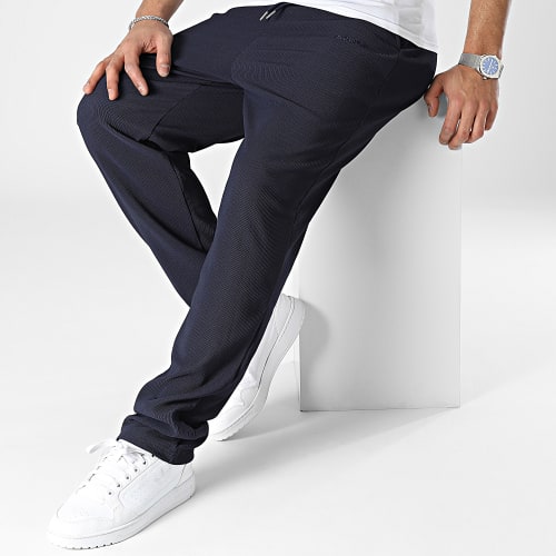 Pantalon Jogging M12377PPA Bleu Marine