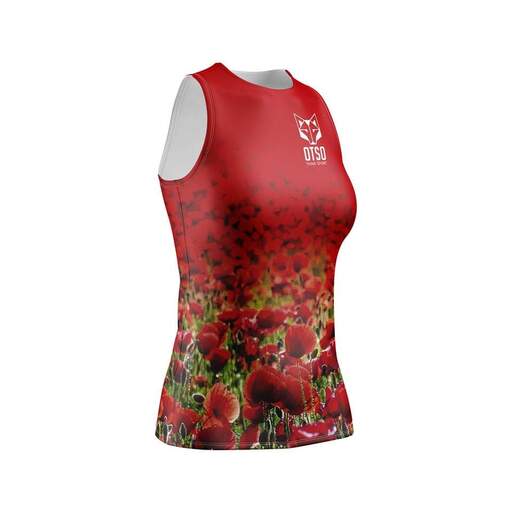 Camiseta sem mangas Poppy