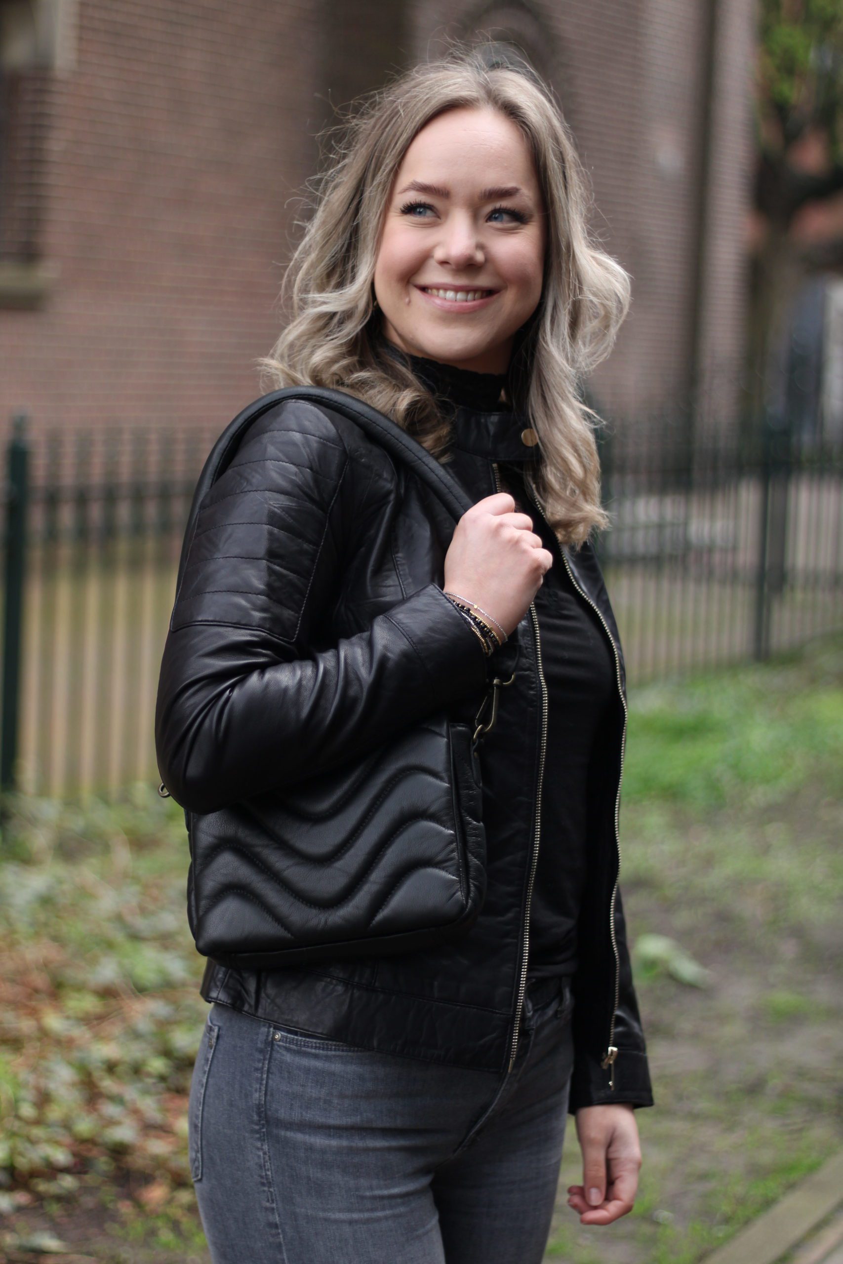 Chabo - Jordan Leather Jacket - Zwart