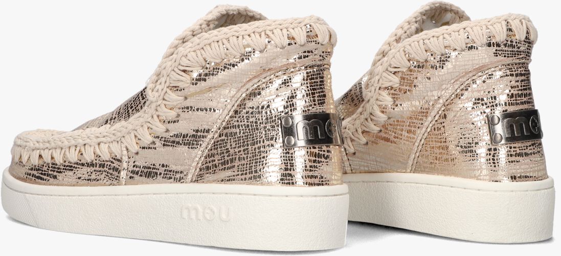 MOU gouden mou hoge sneaker eskimo sneaker