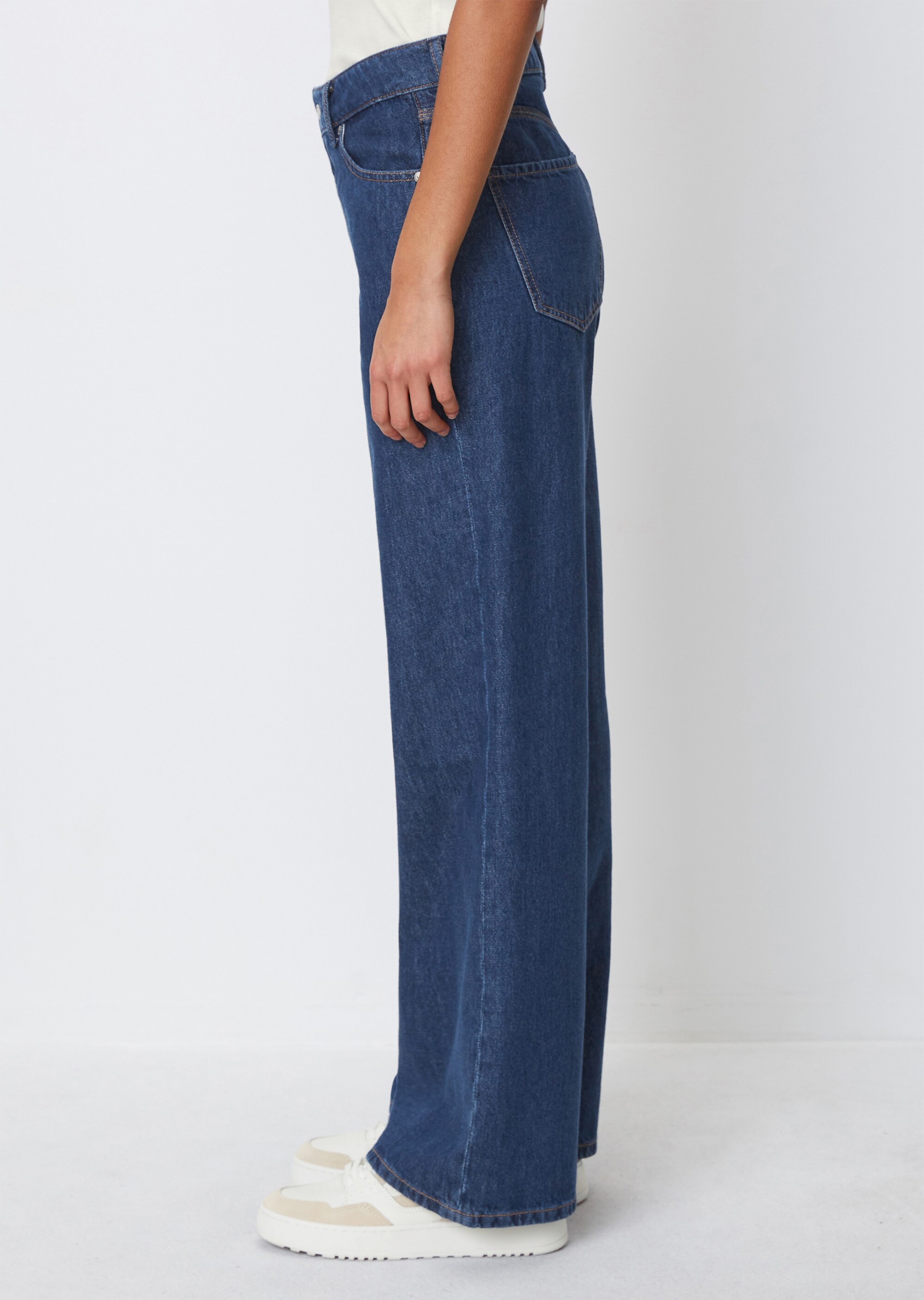 Jeans Modell TOMMA wide aus authentischem Rigid-Denim