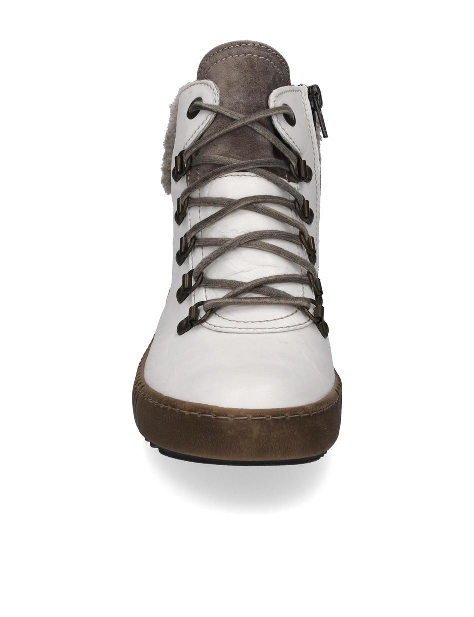 Stiefelette Maren 17, weiss-kombi