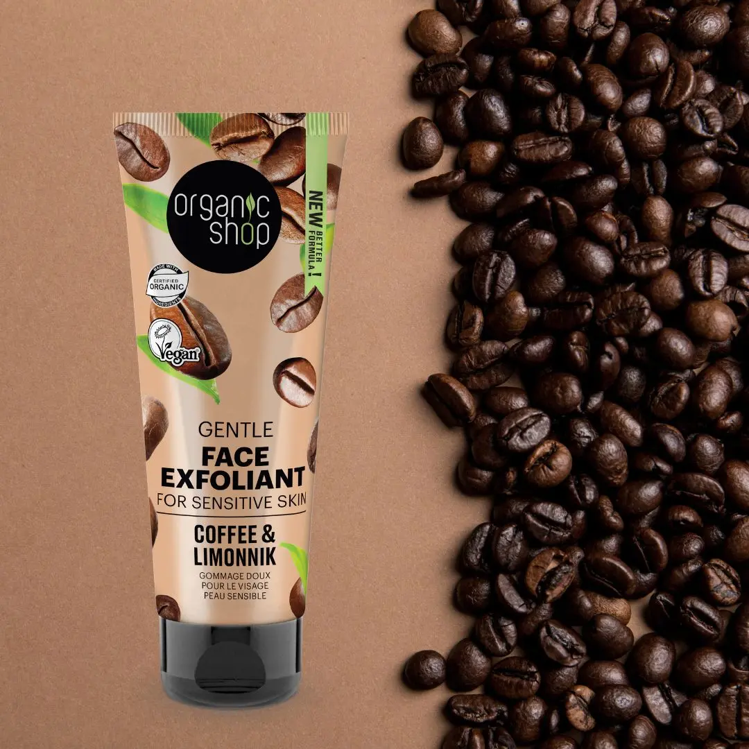 Gentle Face Exfoliant Coffee & Limonnik