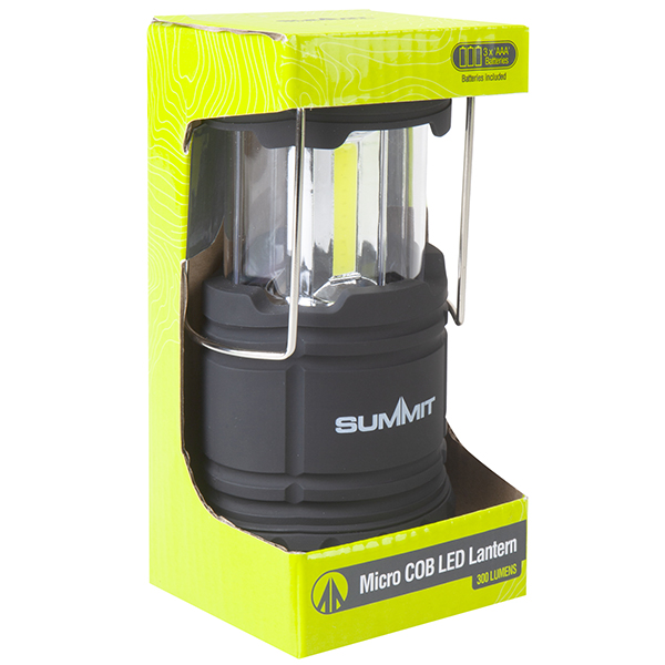 Laterne MICRO COB LED 300 Lumen, 8 Std Licht