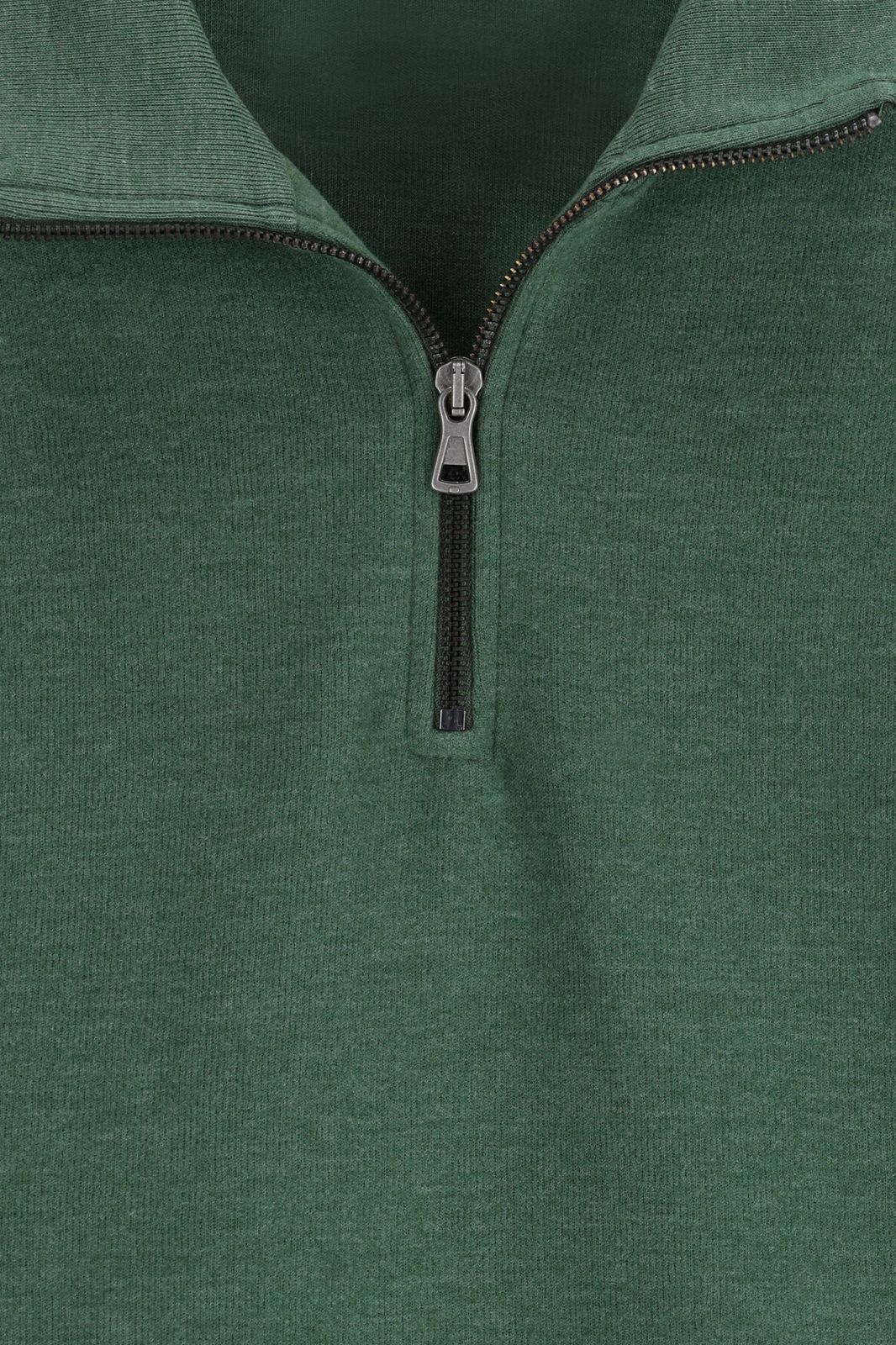 Groene sweater met rits