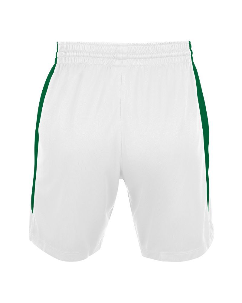 Short de basket Nike Team Blanc & Vert pour femme