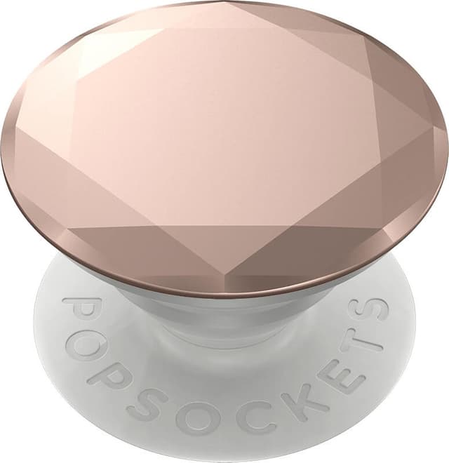 Popsockets Premium greb til mobil enhed (Metallic Diamond Rose Gold)