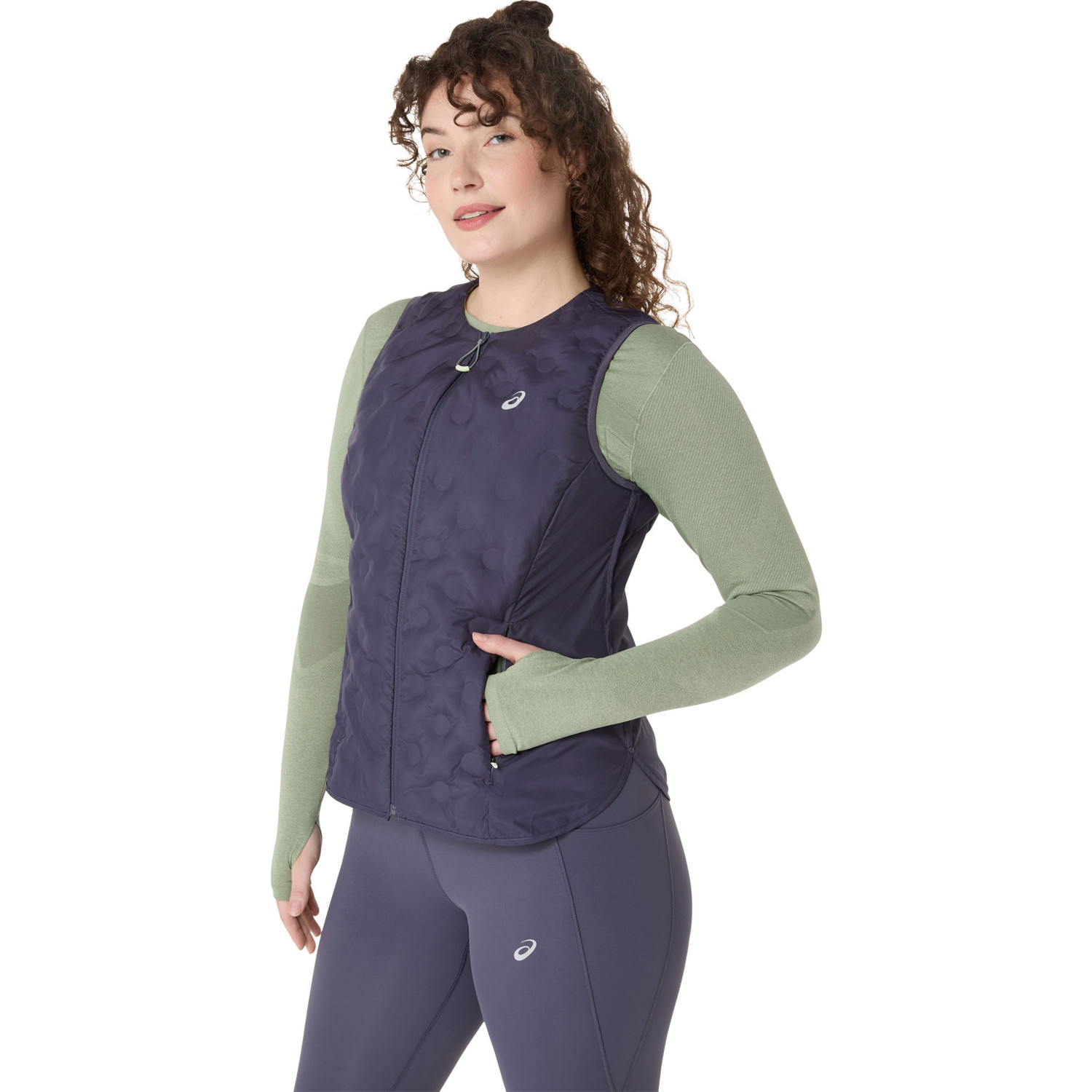 ASICS Nagino Run Padded Gilet Dames