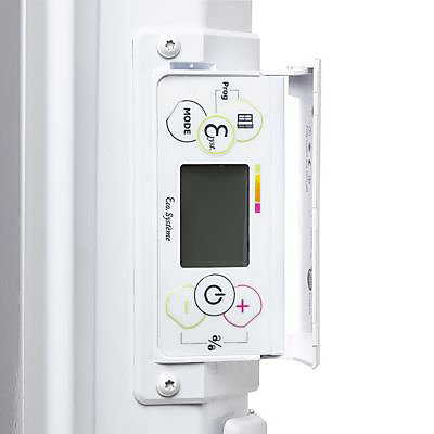 Radiateur électrique à double cœur de chauffe Noirot Fusion II V 1500W
