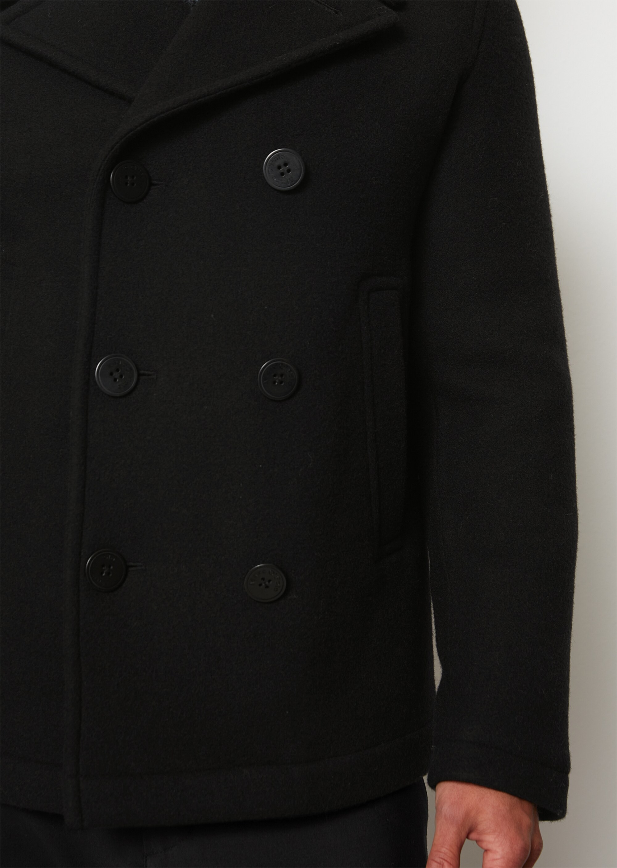 Jacke im Caban-Stil regular aus süddeutscher LocWool™