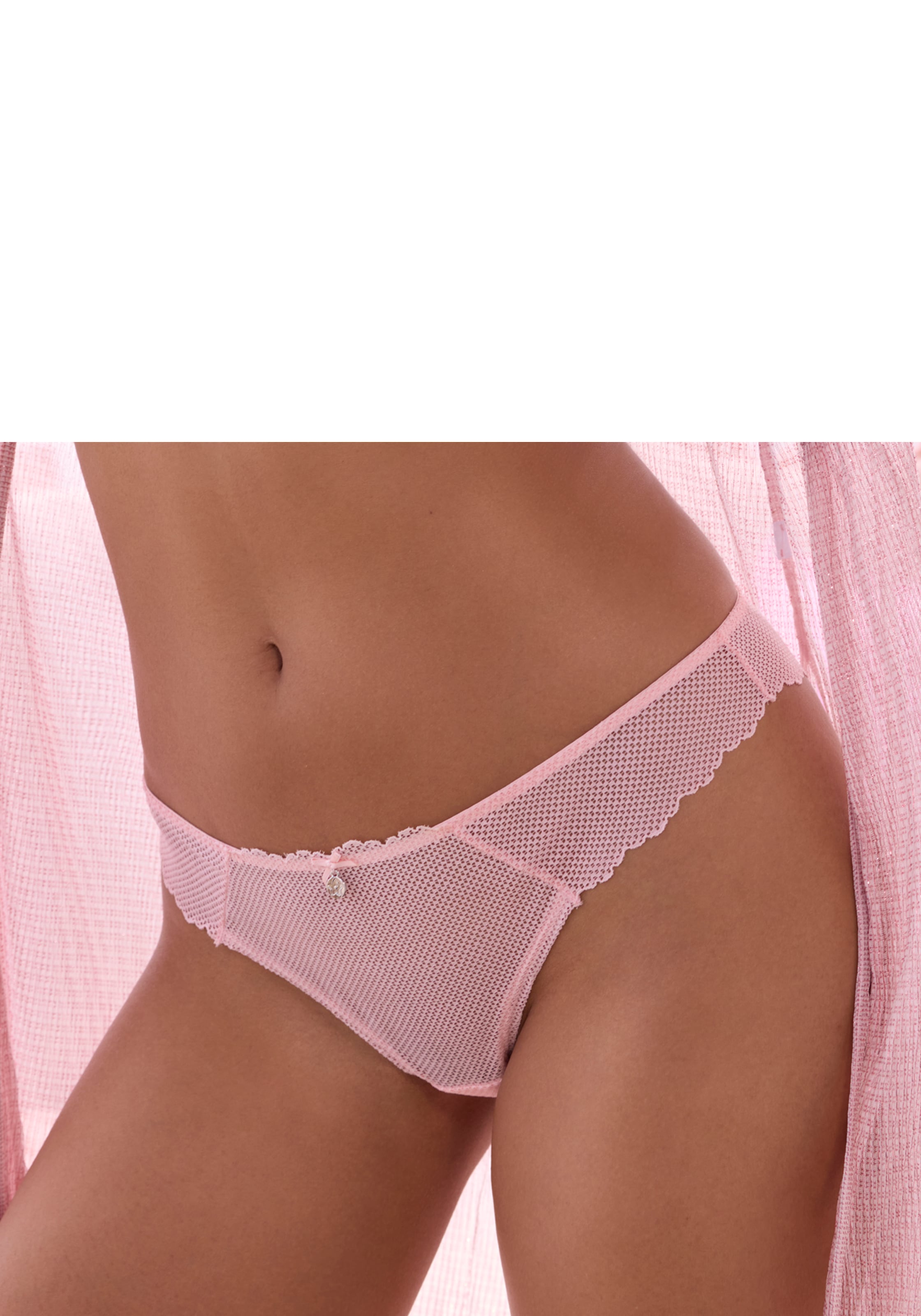 Vivance String , aus Netzspitze in transparenter Optik