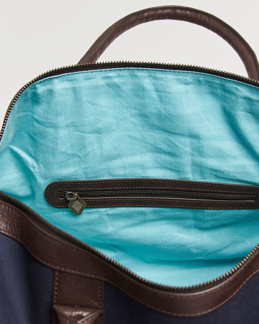 Pampeano Varon Small Canvas Weekend Bag Navy