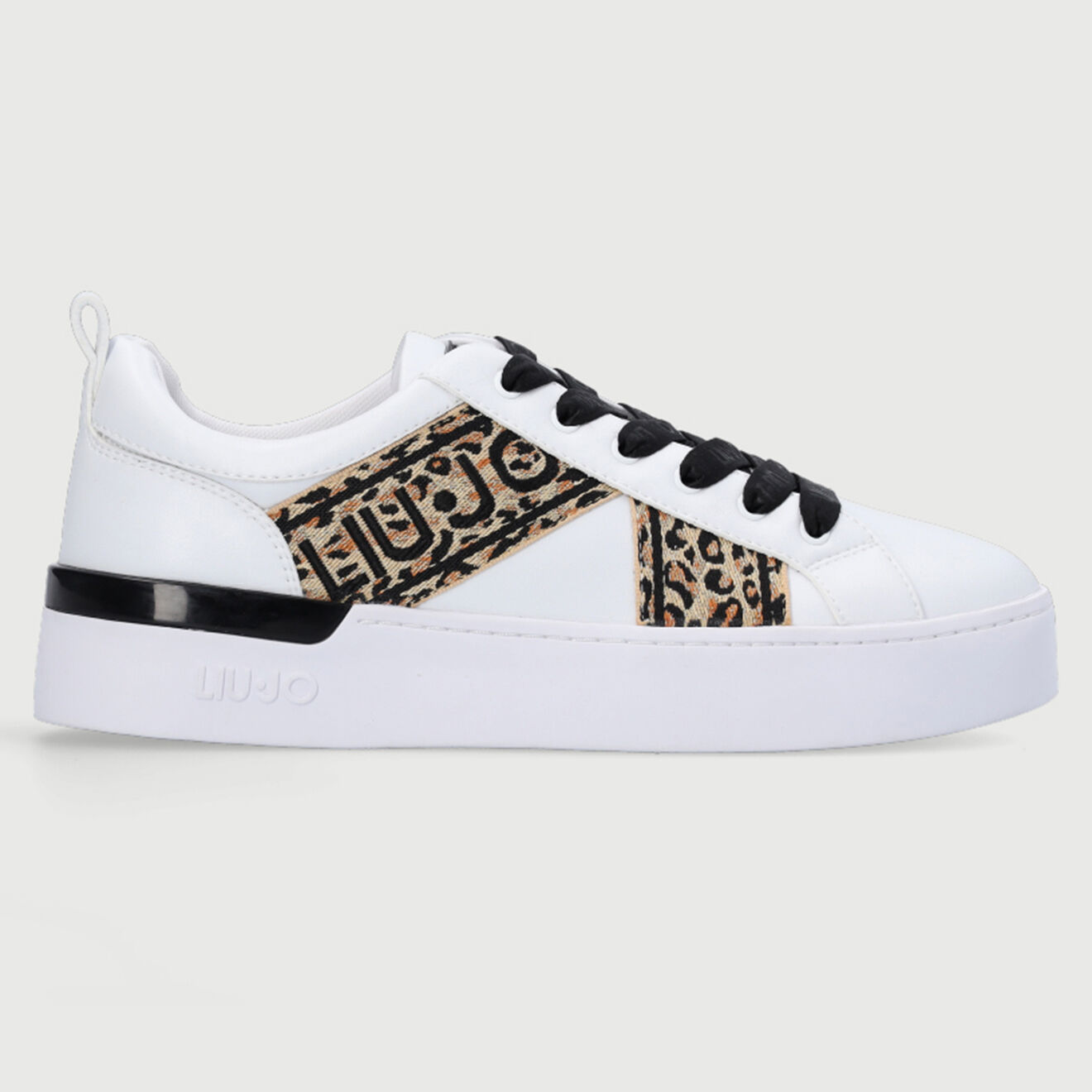 Liu-Jo Sneakers Silvia blanc/léopard
