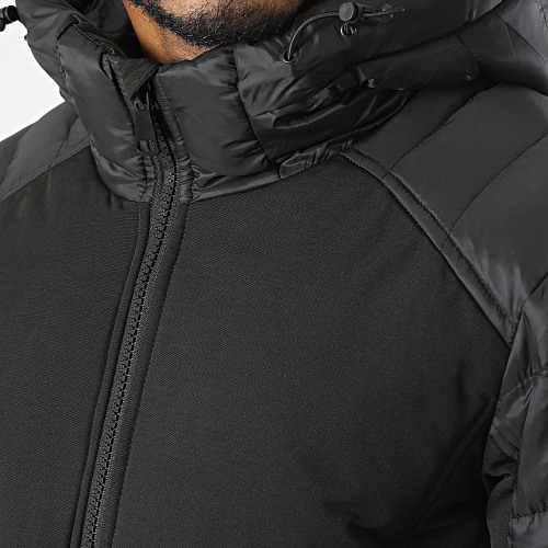 Doudoune Capuche Noir