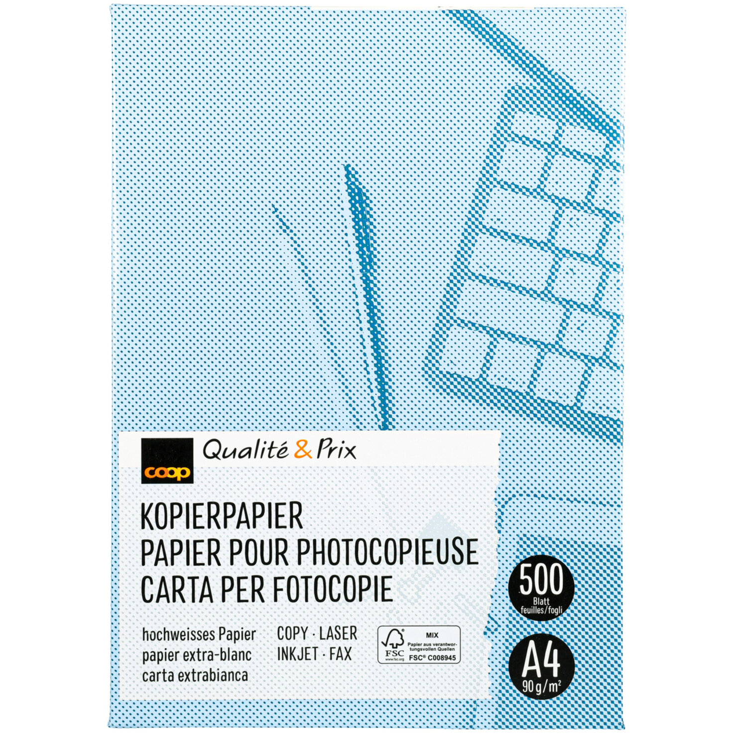 Qualité & Prix Kopierpapier A4 90g
