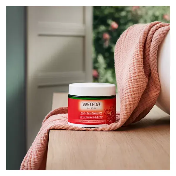 Bálsamo Corporal Regenerador Orgânico de Romã Weleda 150ml