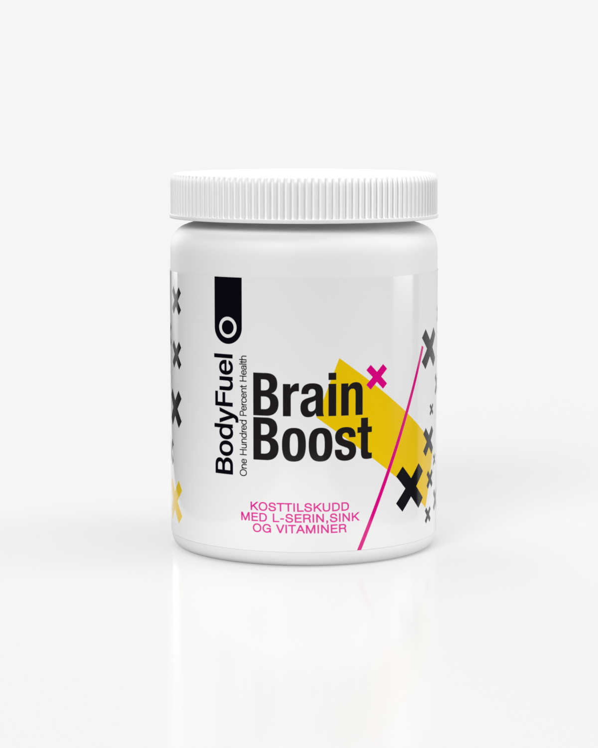 BodyFuel Brain Boost - Tilskudd for hukommelse! - TREPAKNING!