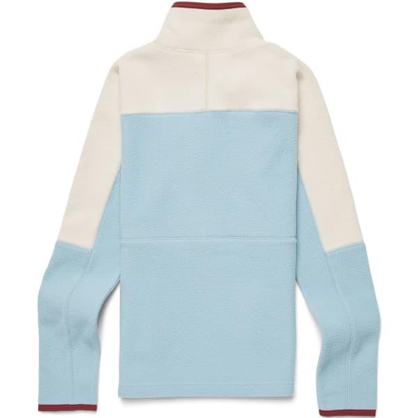 Sweat polaire ski rando COTOPAXI W ABRAZO HALF-ZIP FLEECE JACKET CREAM/SEA SPRAY