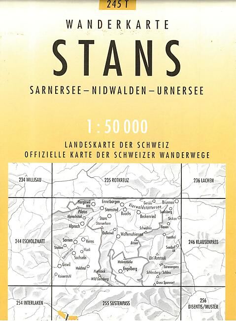 BUNDESAMT - 245T STANS ECHELLE 1 50 000
