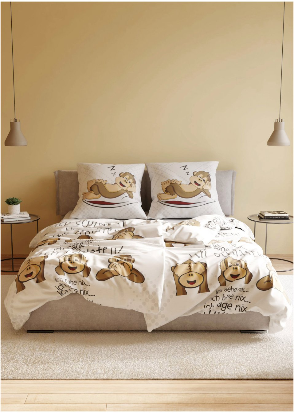 Parure de lit Singe