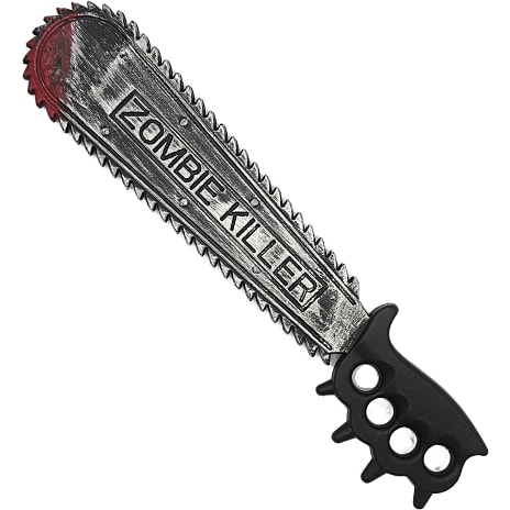 Halloween zombie kniv - flere varianter - assorteret