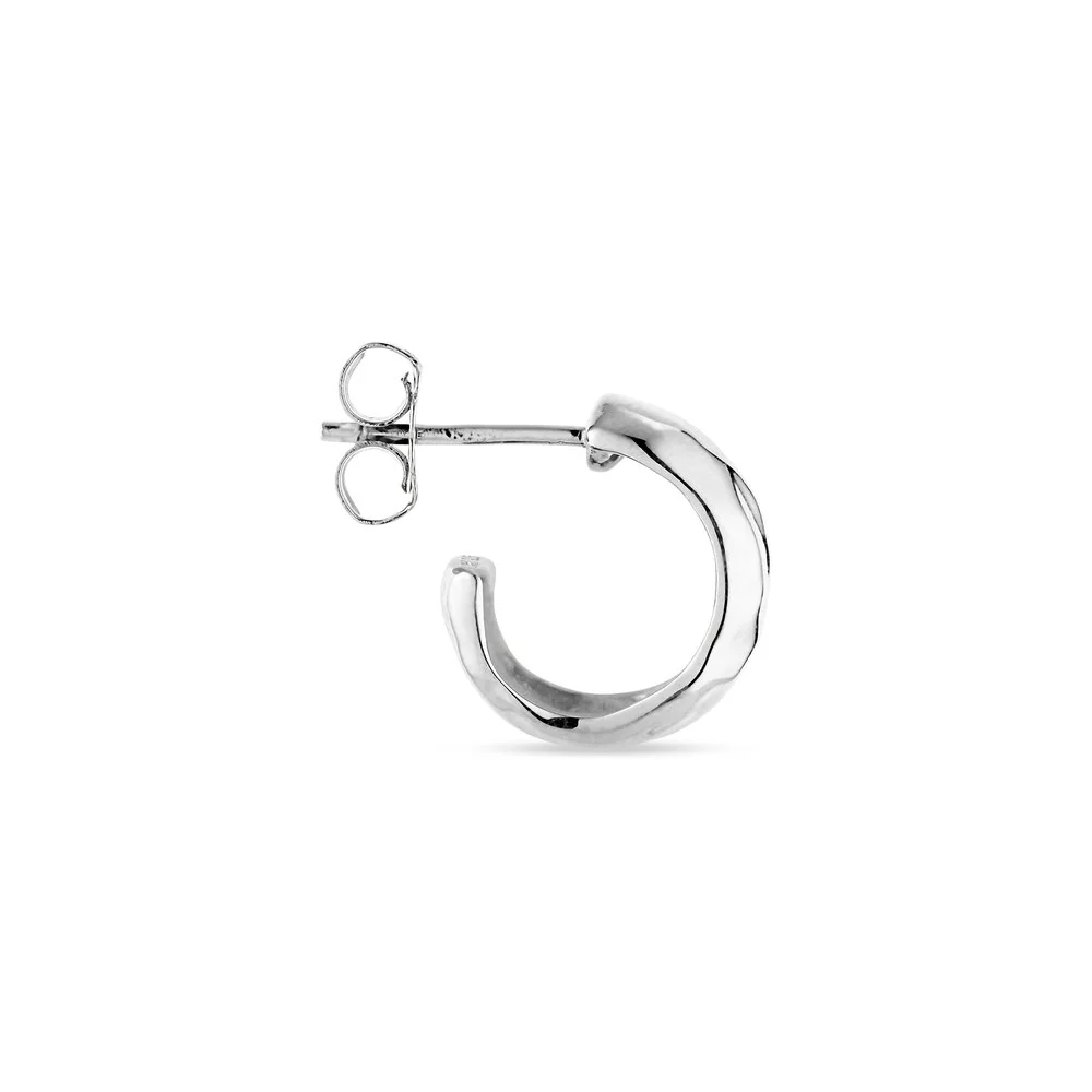 Jane Kønig  Bruised Heart Hoop - sølv