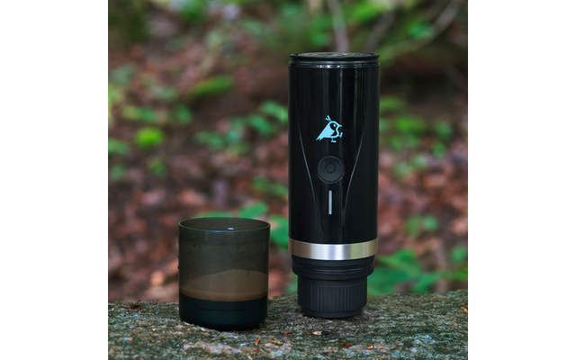 Aqiila Nespresso tragbare Espressomaschine geeignet für Kaffeekapseln und gemahlenen Kaffee