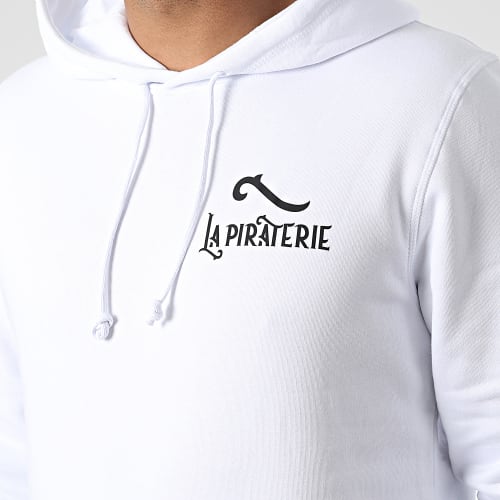 Sweat Capuche LPNJF Blanc Noir