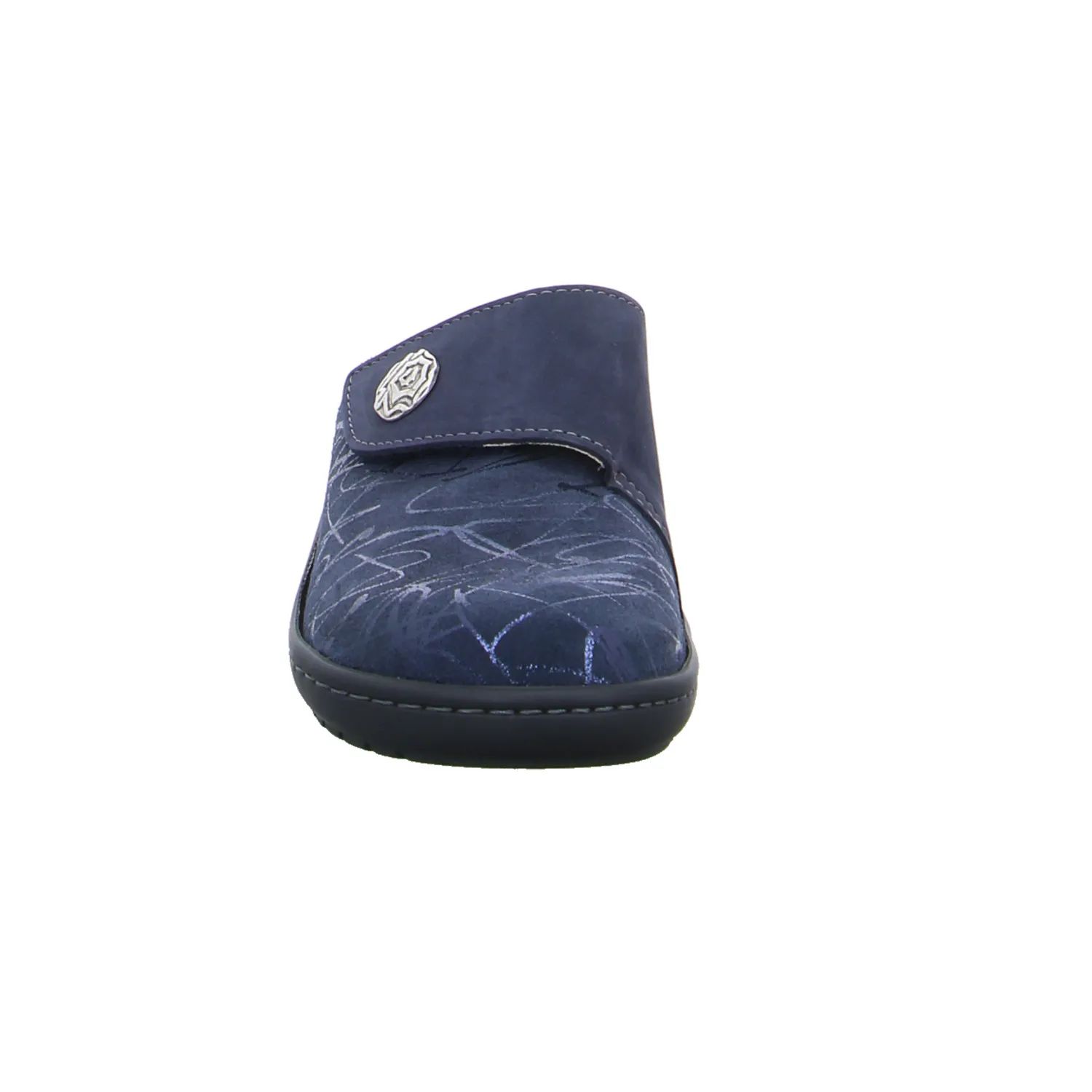 COLLECTION CHRISTA PFAFF Hausschuh Blau Leder