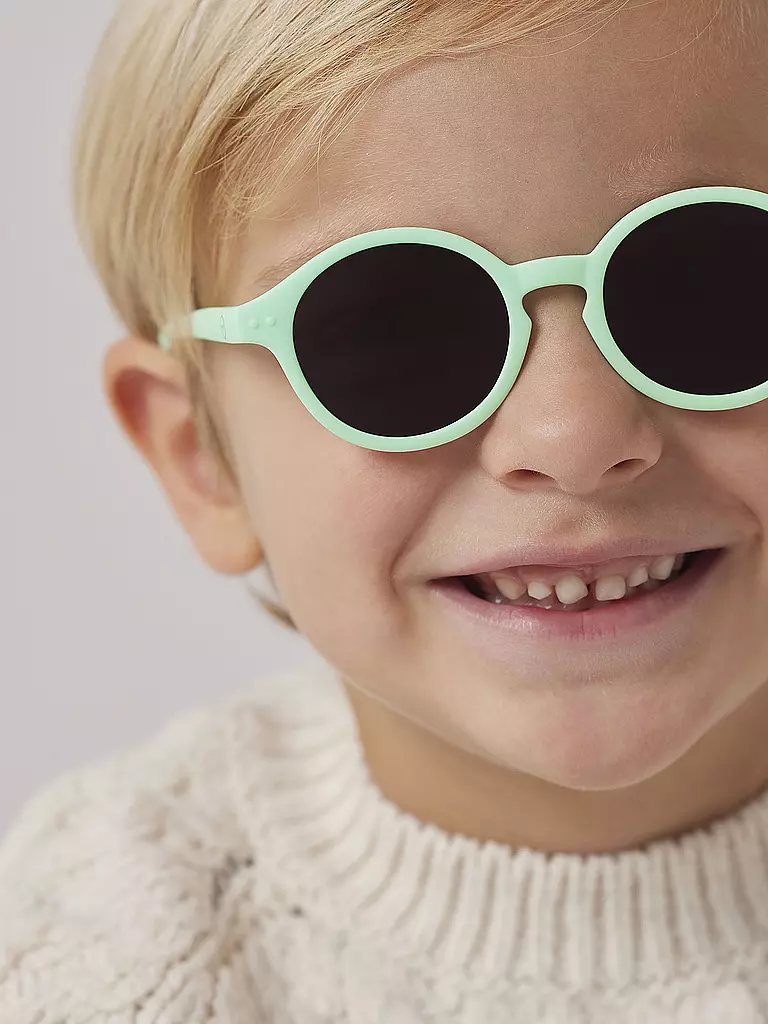 IZIPIZI Kinder Sonnenbrille SUN KIDS+ #D hellgrün