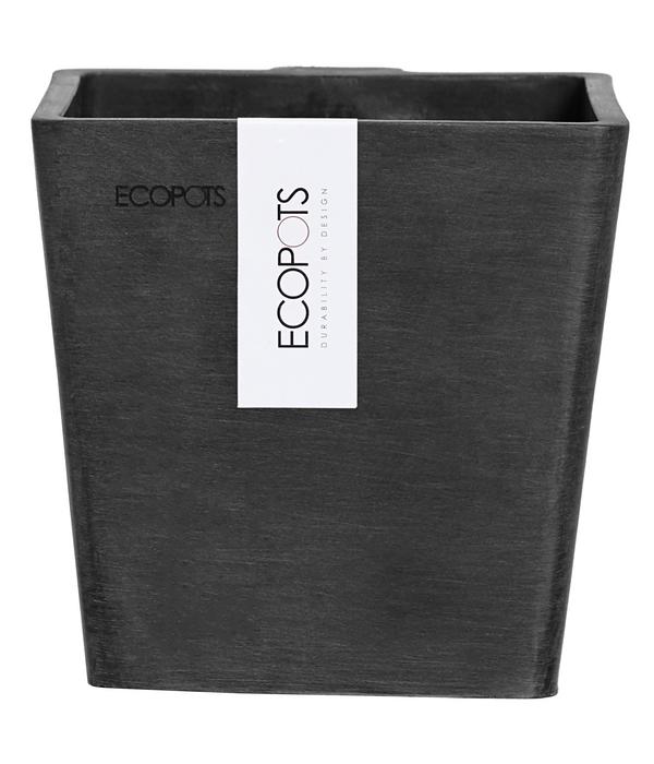 Ecopots Kunststoff-Kasten Manhattan Wall mit