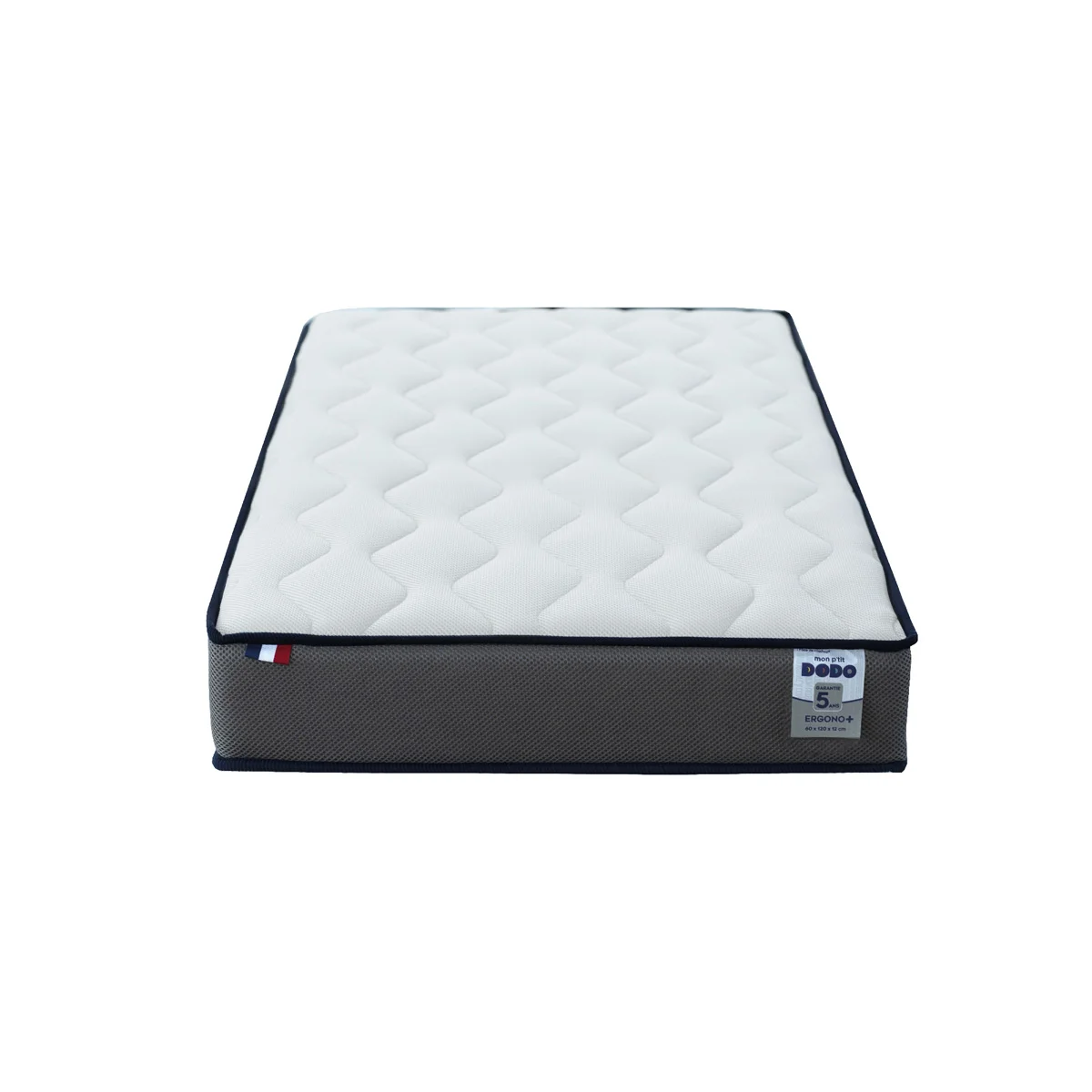 Matelas bébé Ergono Haute Résilience - Ultra respirant et ventilé