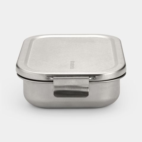 Make & Take Lunchbox, medium, roestvrij staal - Matt Steel