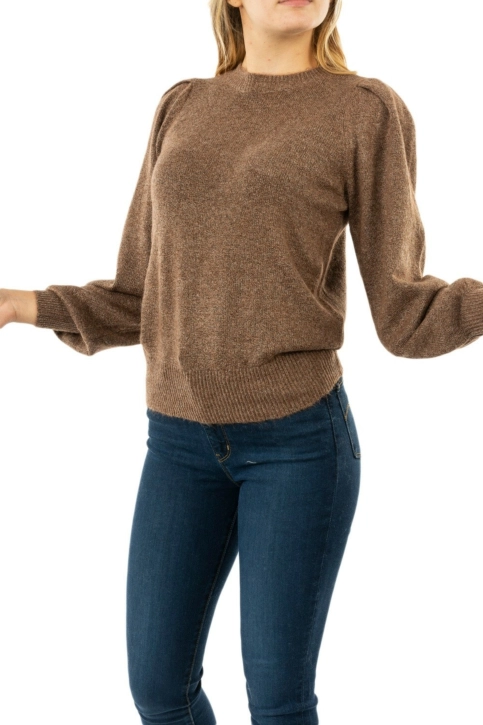 pull hiver Veromoda maja marron