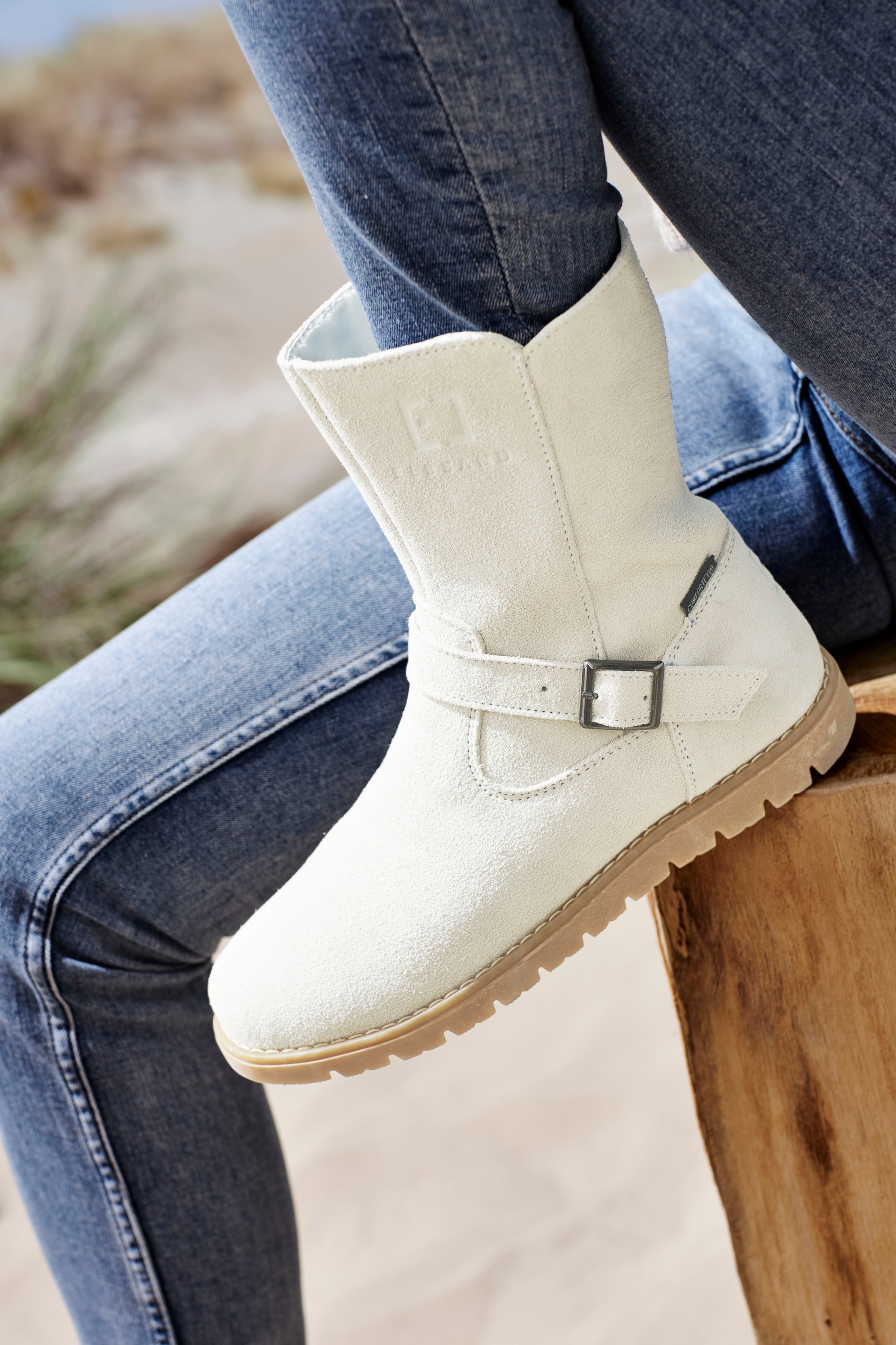 Elbsand Winterstiefel  Boots,Winterstiefelette,Leder, wind- & wasserabweisende Tex-Membran