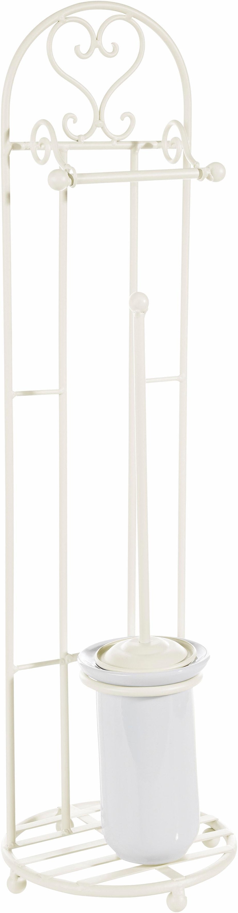 Ambiente Haus Toilettenpapierhalter »Antik« antikweiss