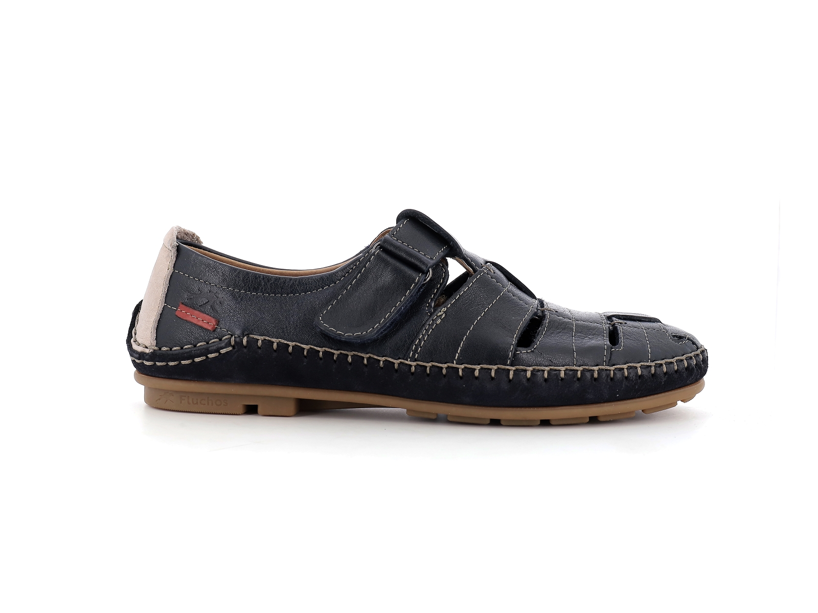 Fluchos-F1175 Cuir Marine