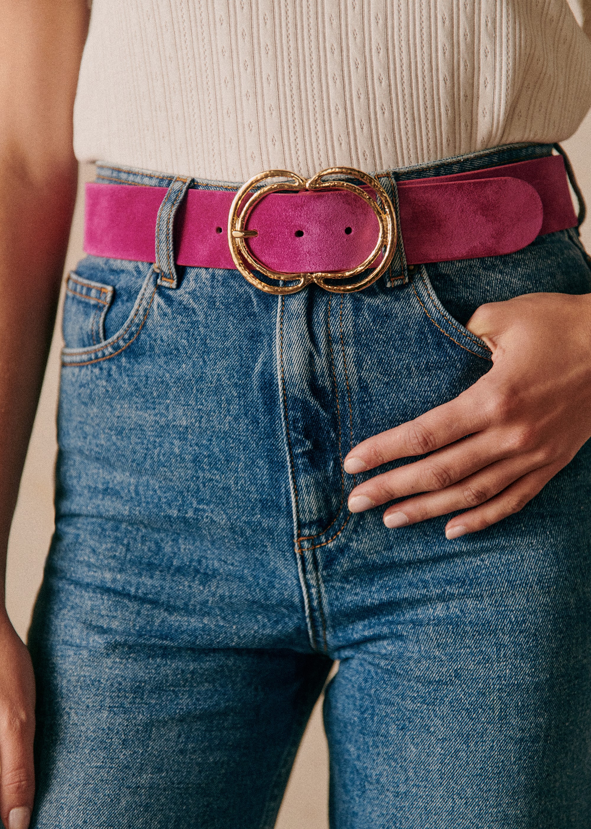 Ceinture Selena - Fuchsia - E-SHOP/CEINTURES 5905903
